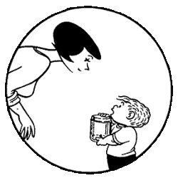 nietzsche family circus cartoon