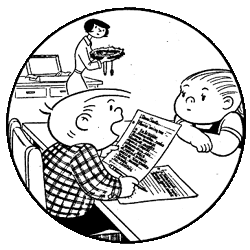 nietzsche family circus cartoon