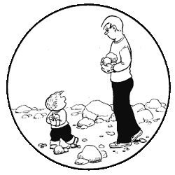 nietzsche family circus cartoon