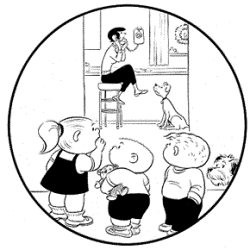nietzsche family circus cartoon