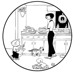 nietzsche family circus cartoon
