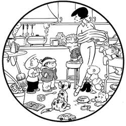 nietzsche family circus cartoon