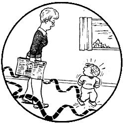 nietzsche family circus cartoon