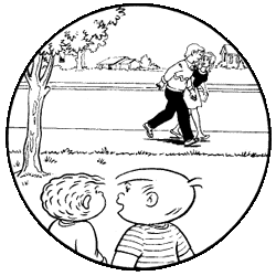 nietzsche family circus cartoon